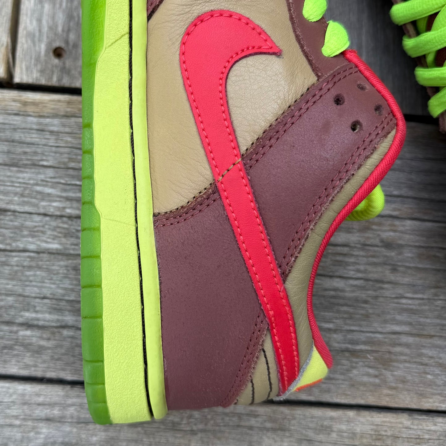Nike SB Dunk Low Toxic Sea Robin/Avenger Size 8.5