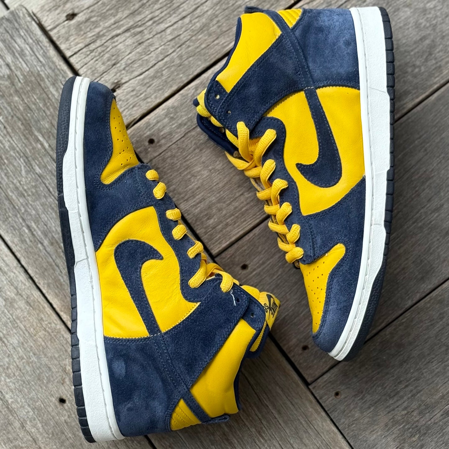 Nike SB Dunk High Michigan BTTYS Size 11