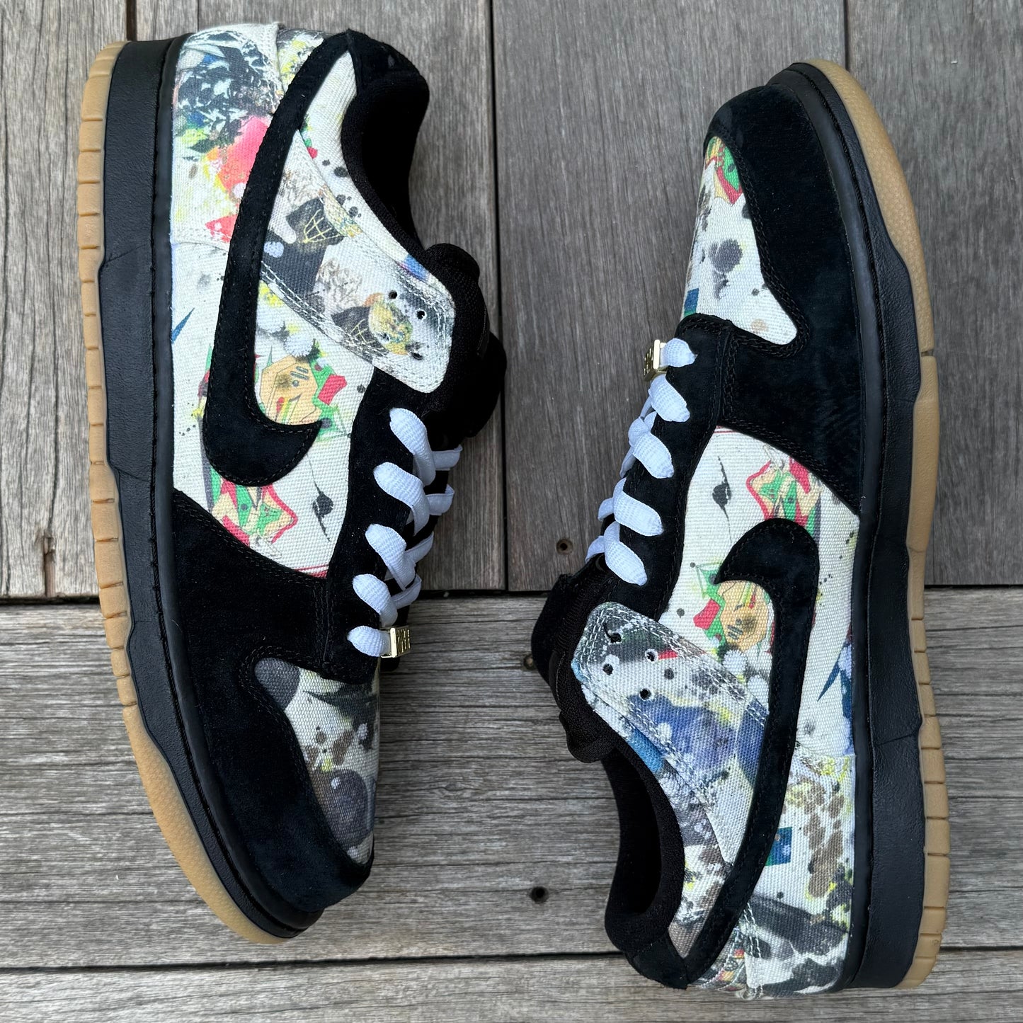 Nike SB Dunk Low Supreme Rammellzee Size 13