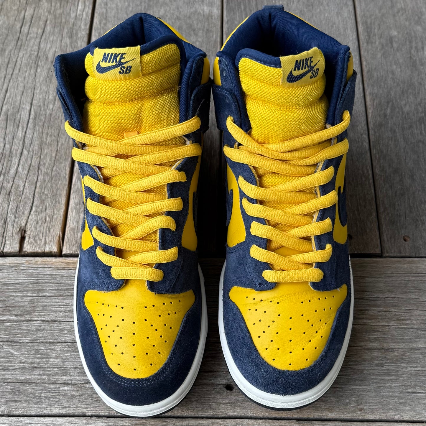 Nike SB Dunk High Michigan BTTYS Size 11