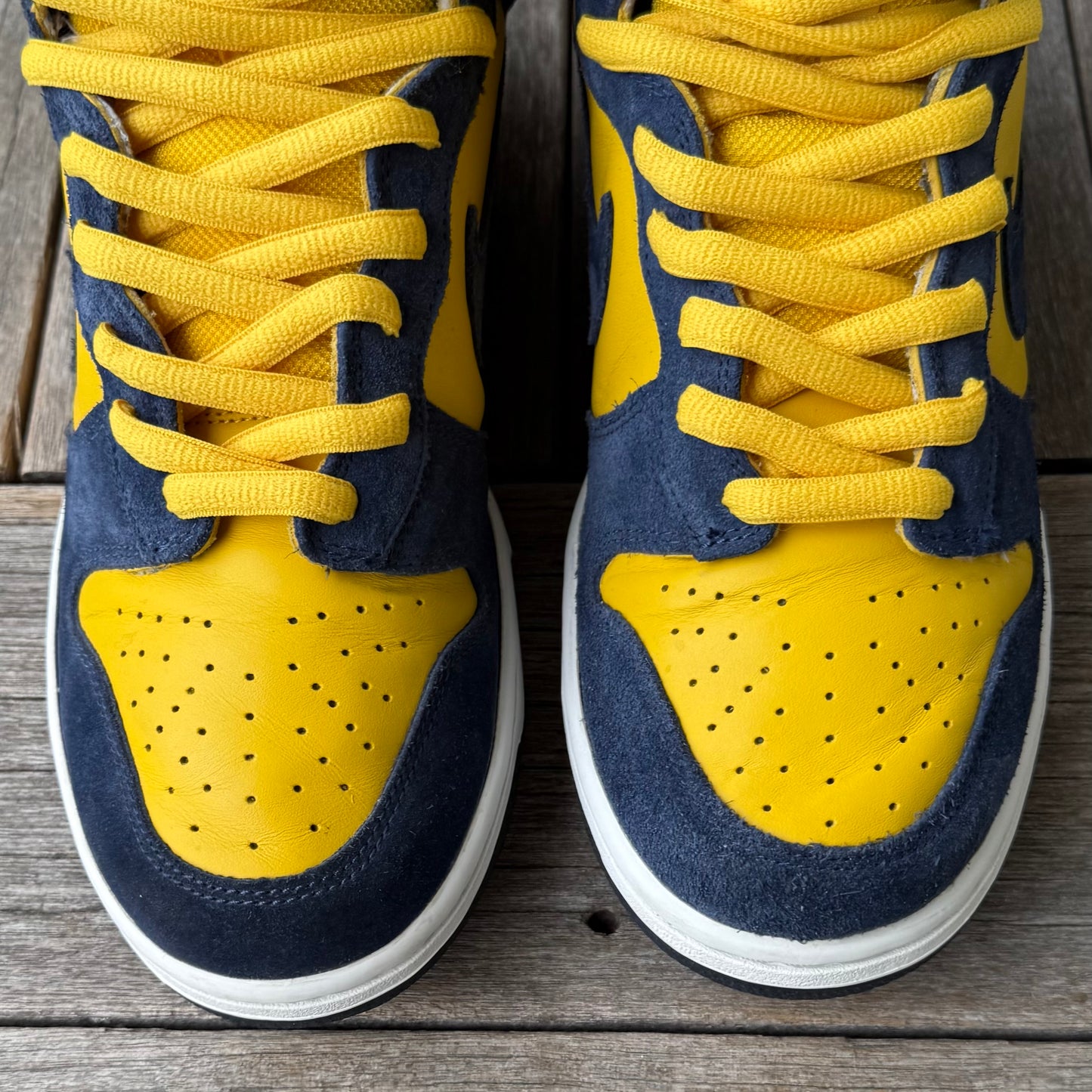 Nike SB Dunk High Michigan BTTYS Size 11