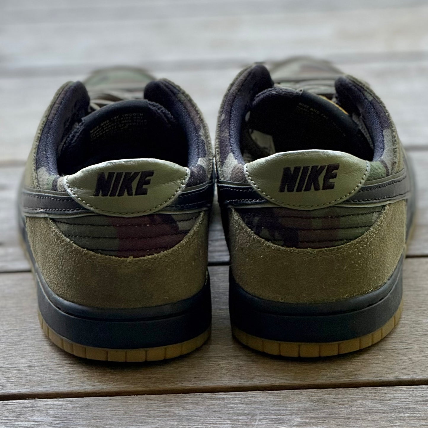 Nike SB Dunk Low Skate Camo Size 9