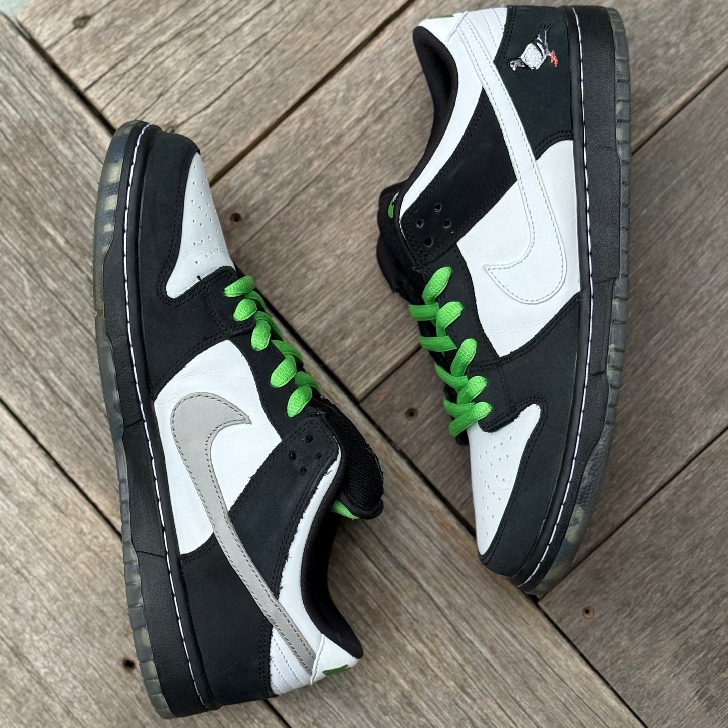 Nike SB Dunk Low Panda Pigeon Size 10