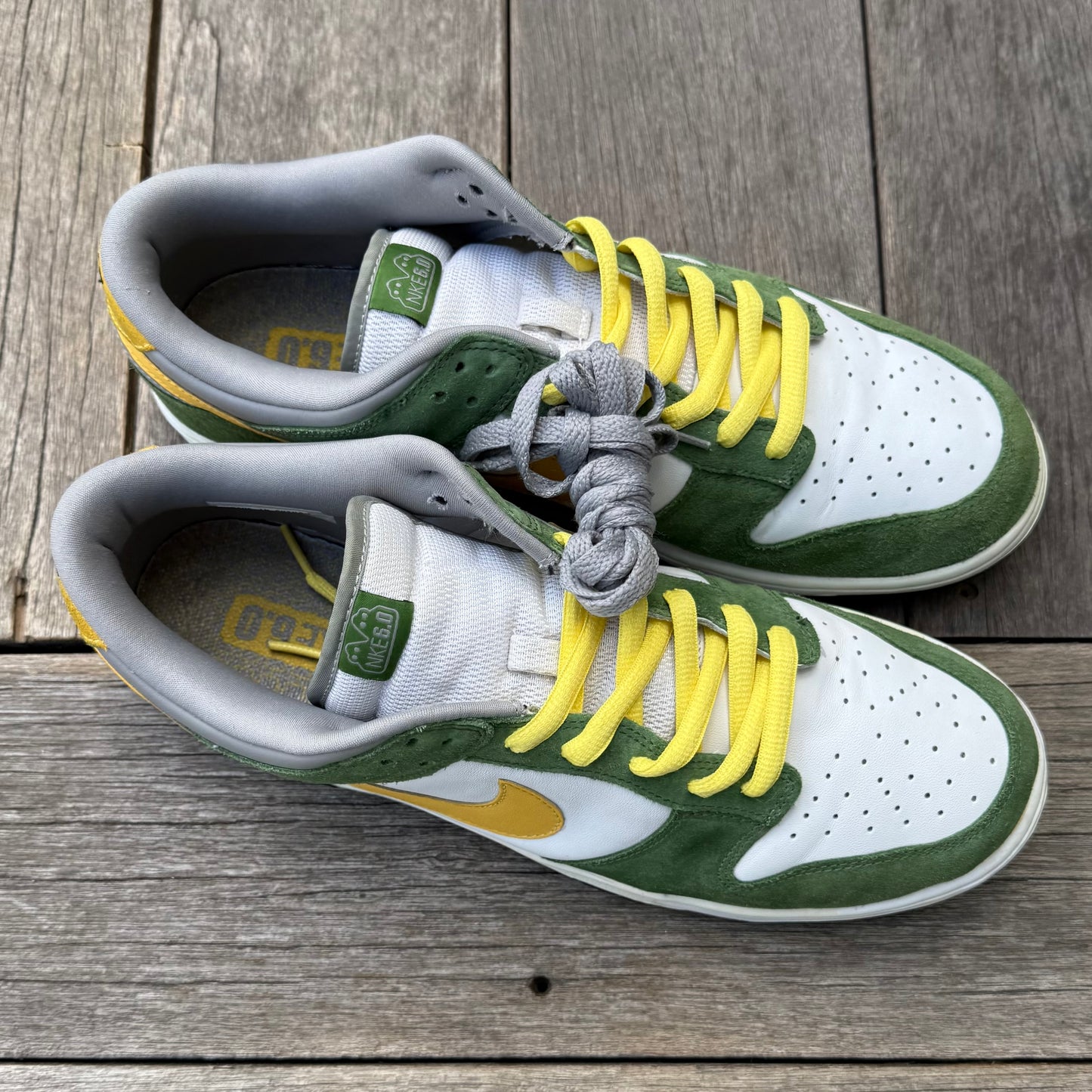 Nike Dunk Low 6.0 Dijon Tree Line Size 12