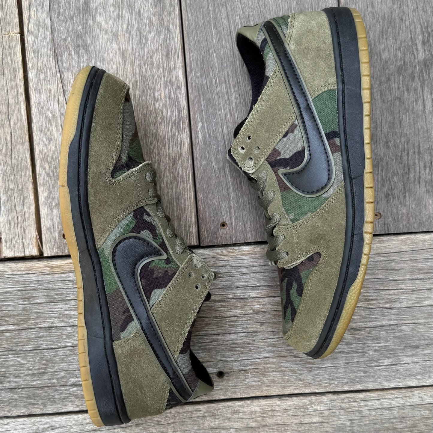 Nike SB Dunk Low Skate Camo Size 9