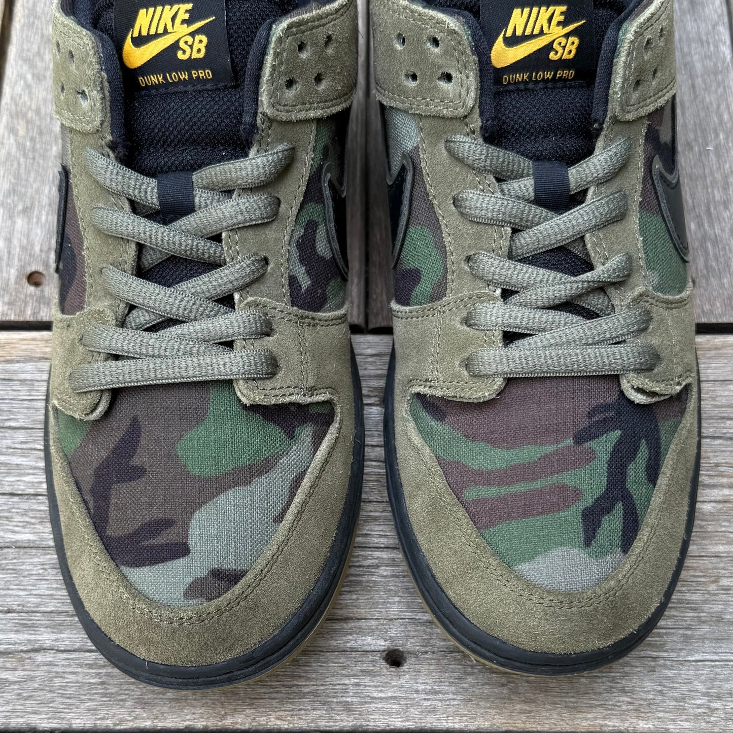 Nike SB Dunk Low Skate Camo Size 9