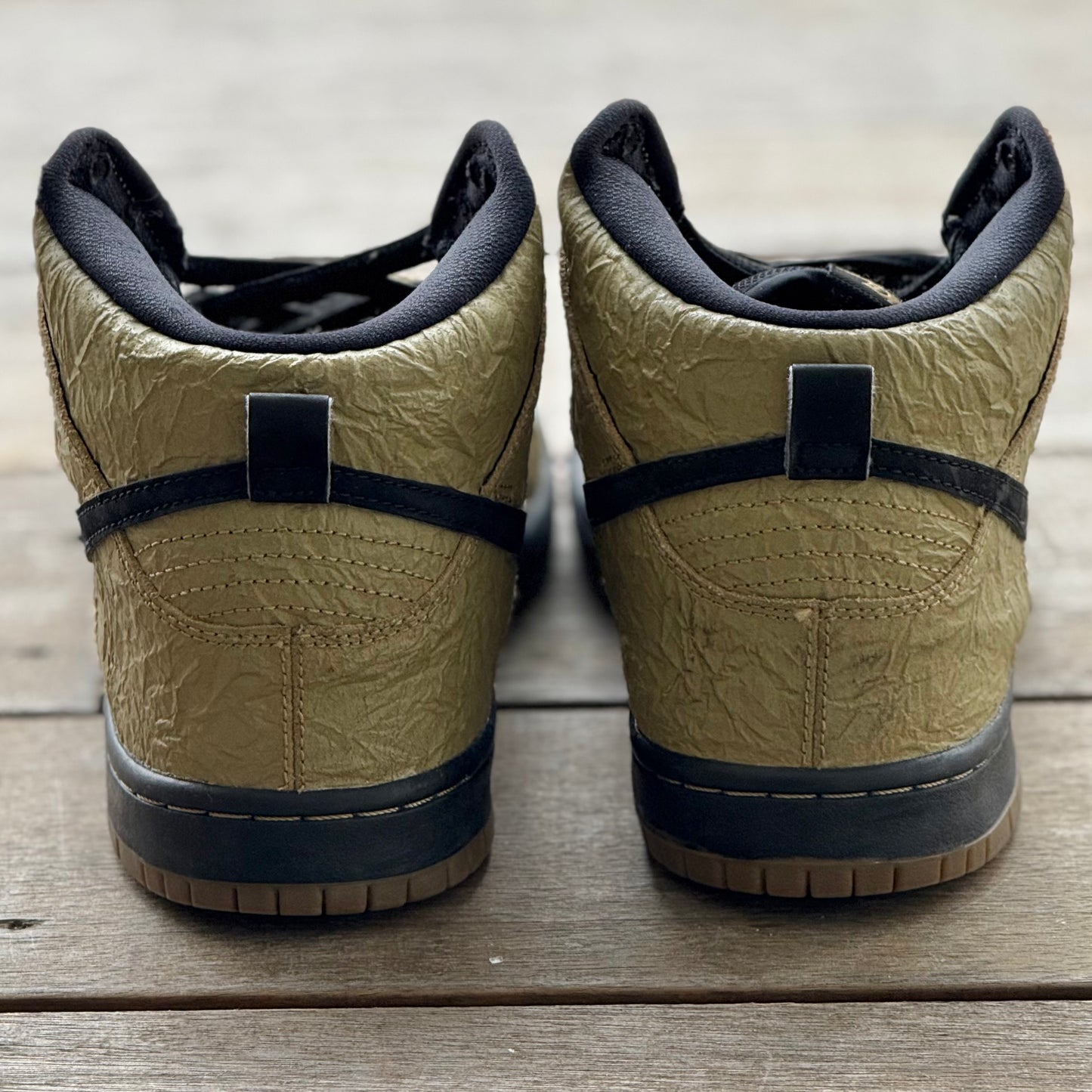 Nike SB Dunk High Brown Paper Bag Size 8