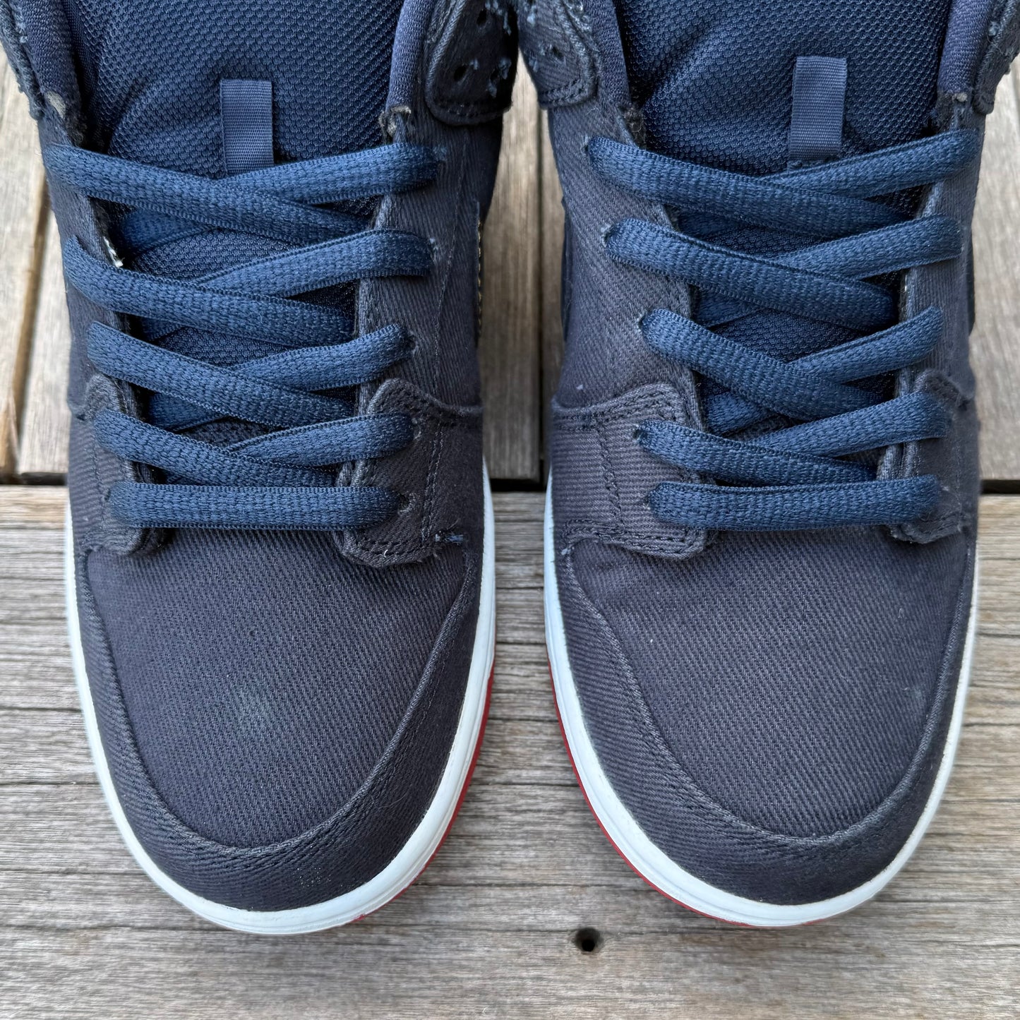 Nike SB Dunk Low Navy Levi’s Size 9.5
