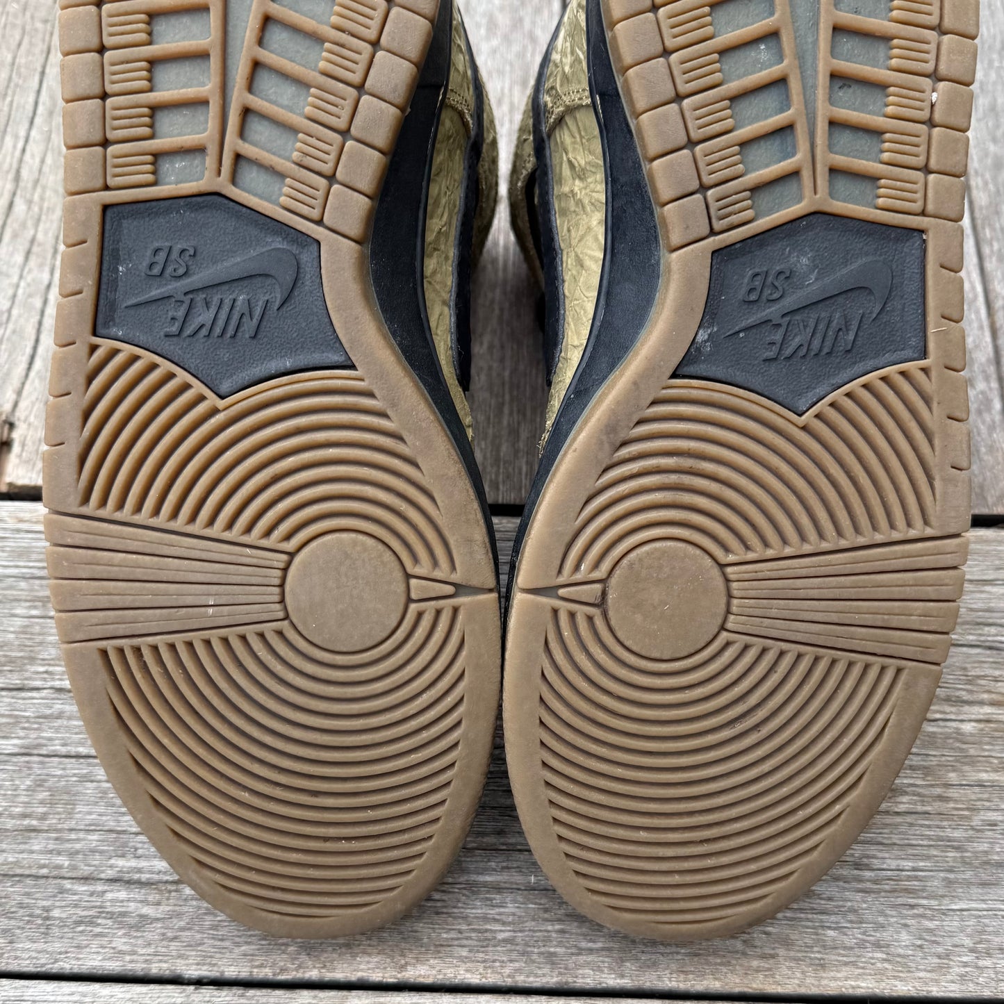 Nike SB Dunk High Brown Paper Bag Size 8