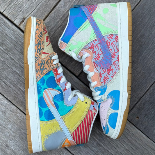 Nike SB Dunk High What the Campbell Size 9.5