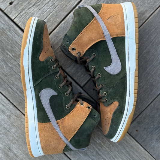 Nike SB Dunk High Homegrown Sequoia Size 11