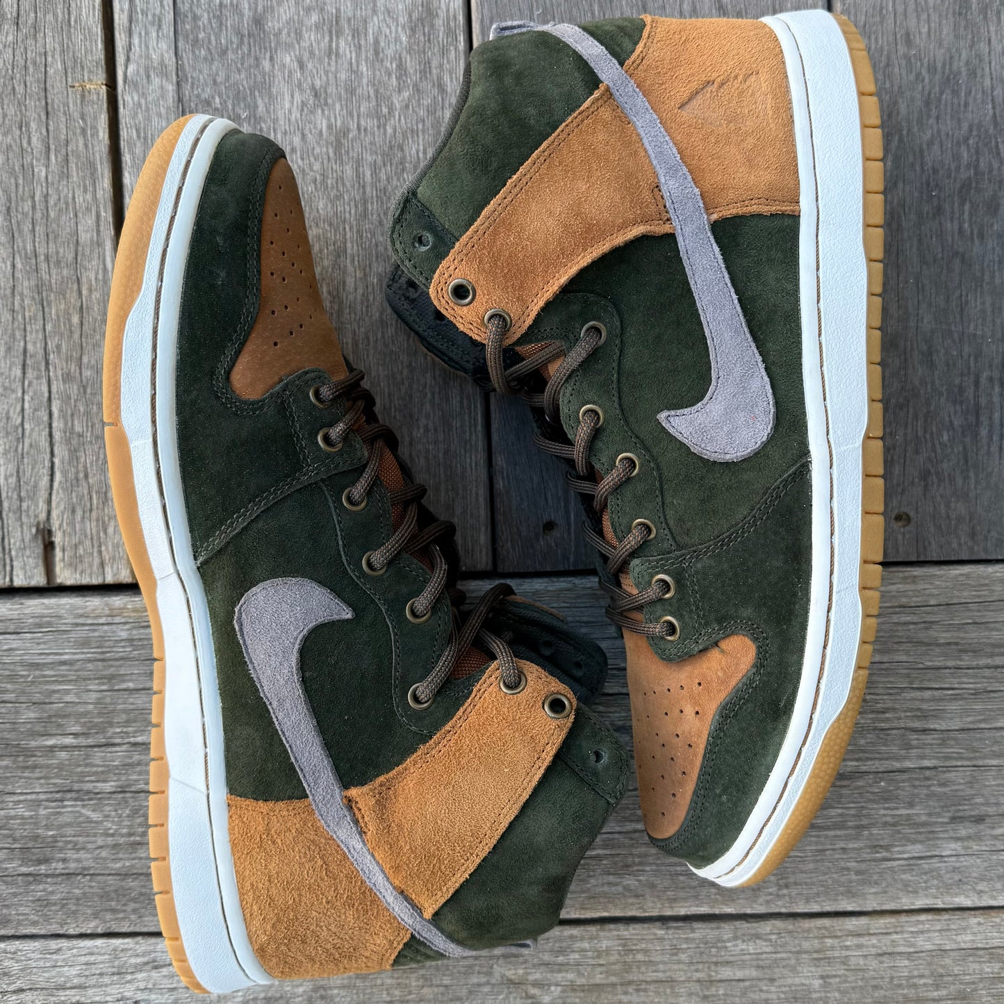 Nike SB Dunk High Homegrown Sequoia Size 11