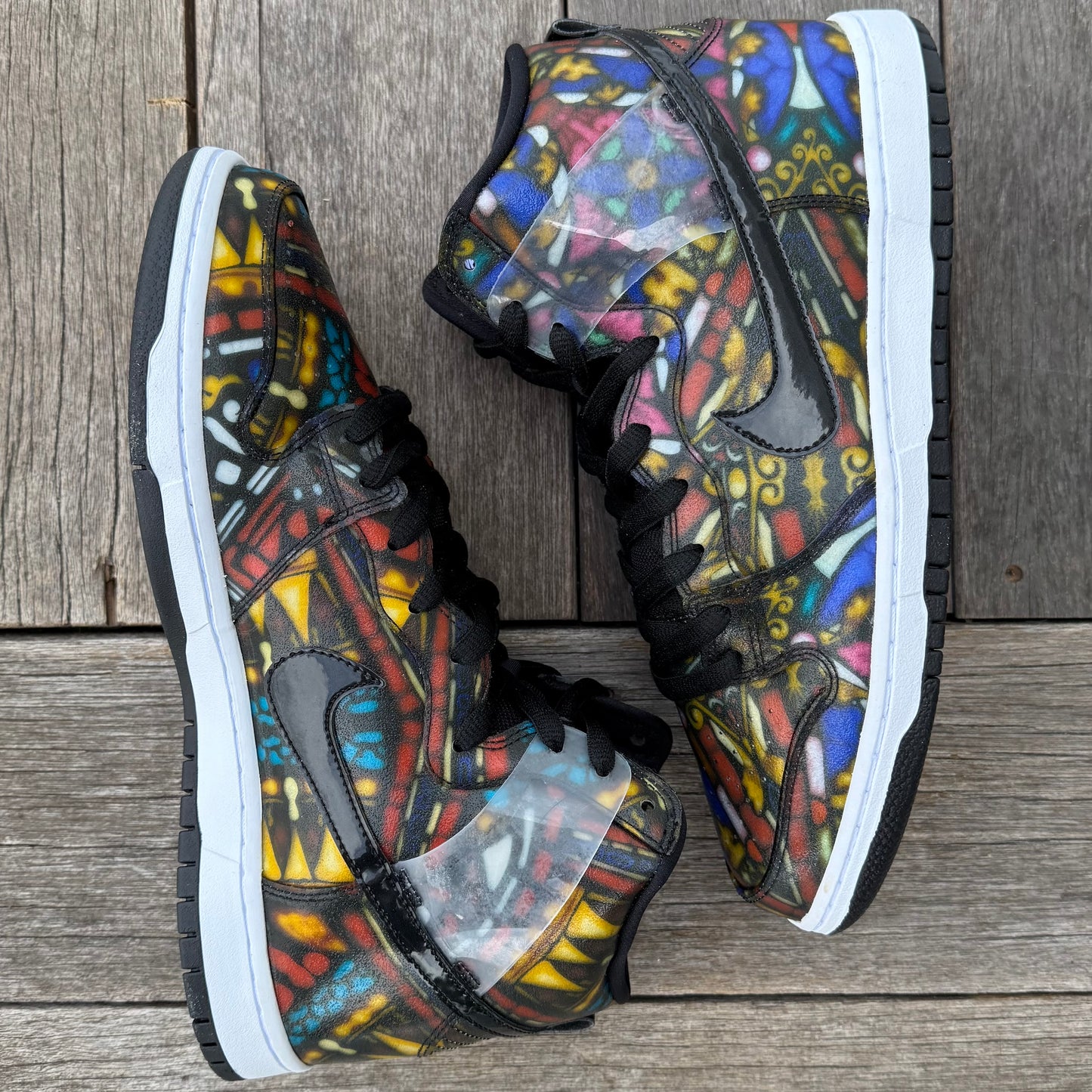 Nike SB Dunk High Stained Glass CNCPTS (Special Box) Size 11