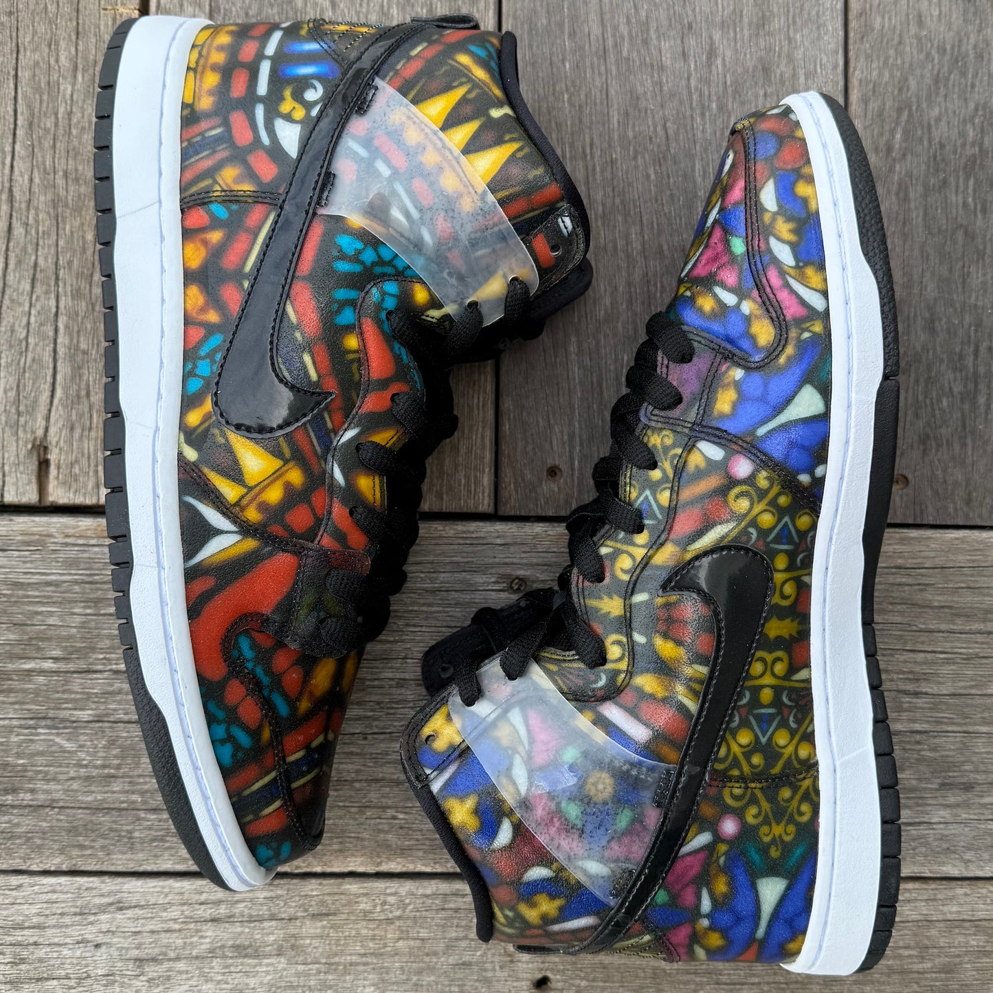 Nike SB Dunk High Stained Glass CNCPTS (Special Box) Size 11