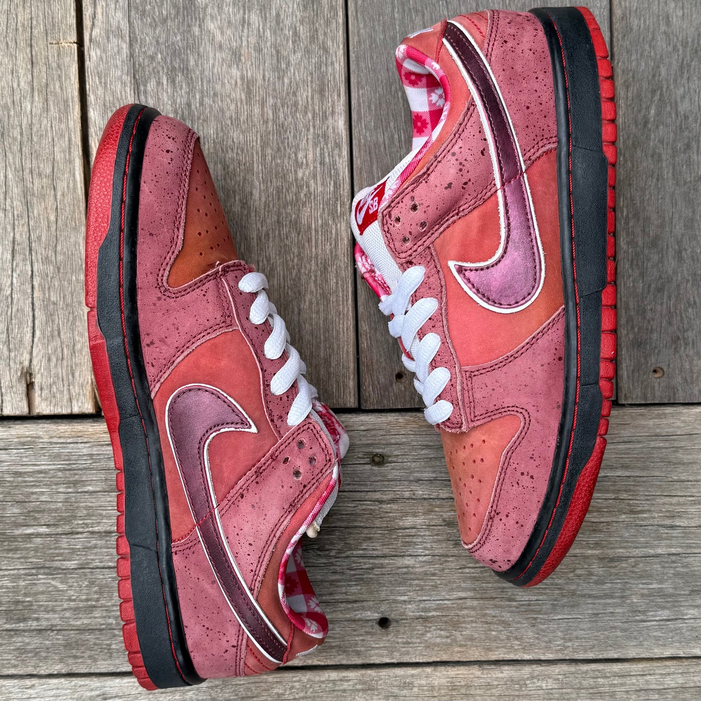 Nike SB Dunk Low Red Lobster Size 8