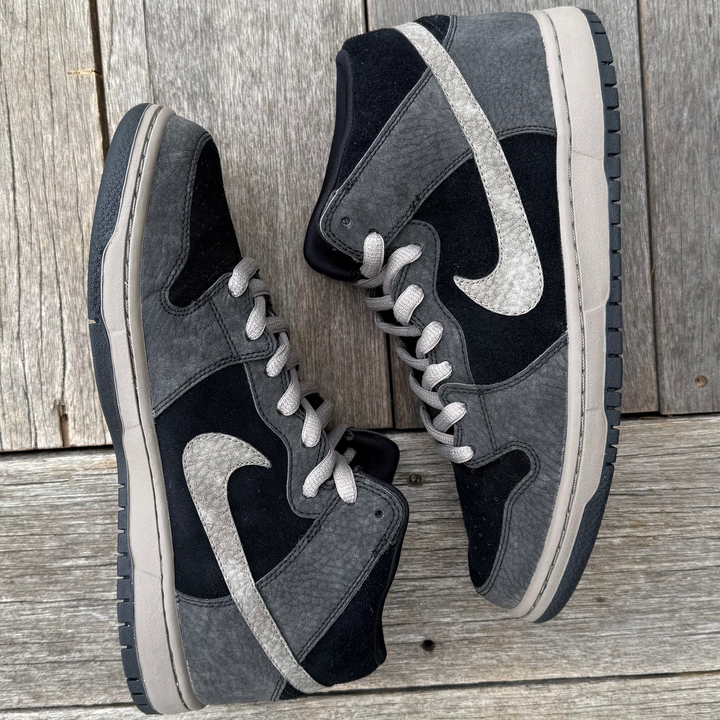 Nike SB Dunk Mid Black/Iron Size 9