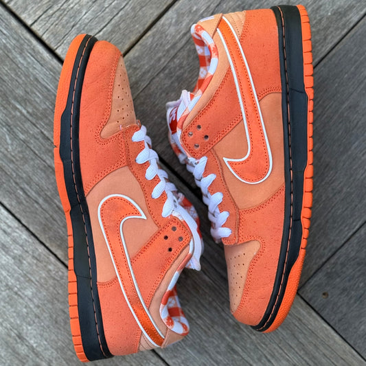 Nike SB Dunk Low Orange Lobster Size 10