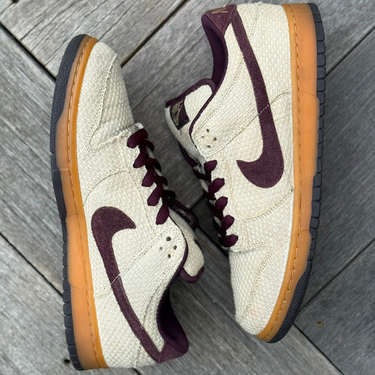 Nike SB Dunk Low Red Hemp Size 10