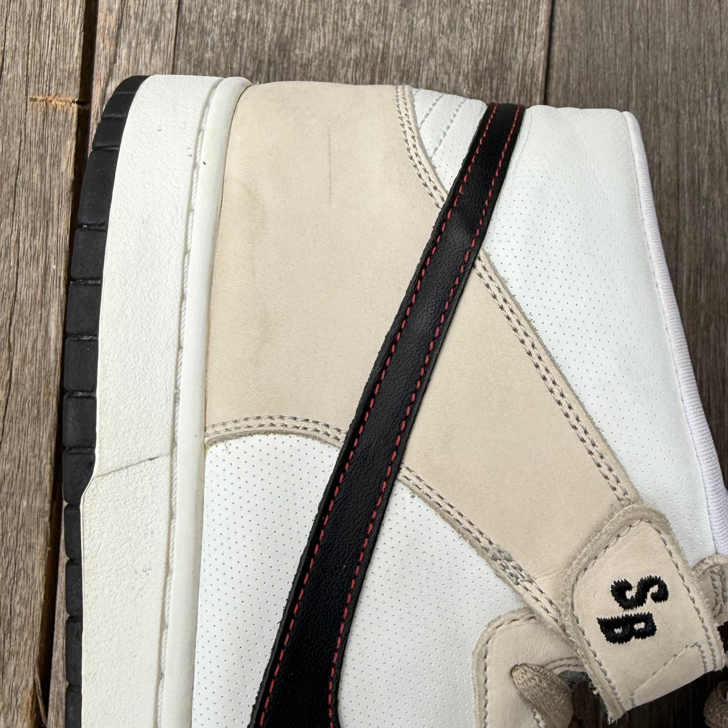 Nike SB Dunk Mid Light Bone Size 13