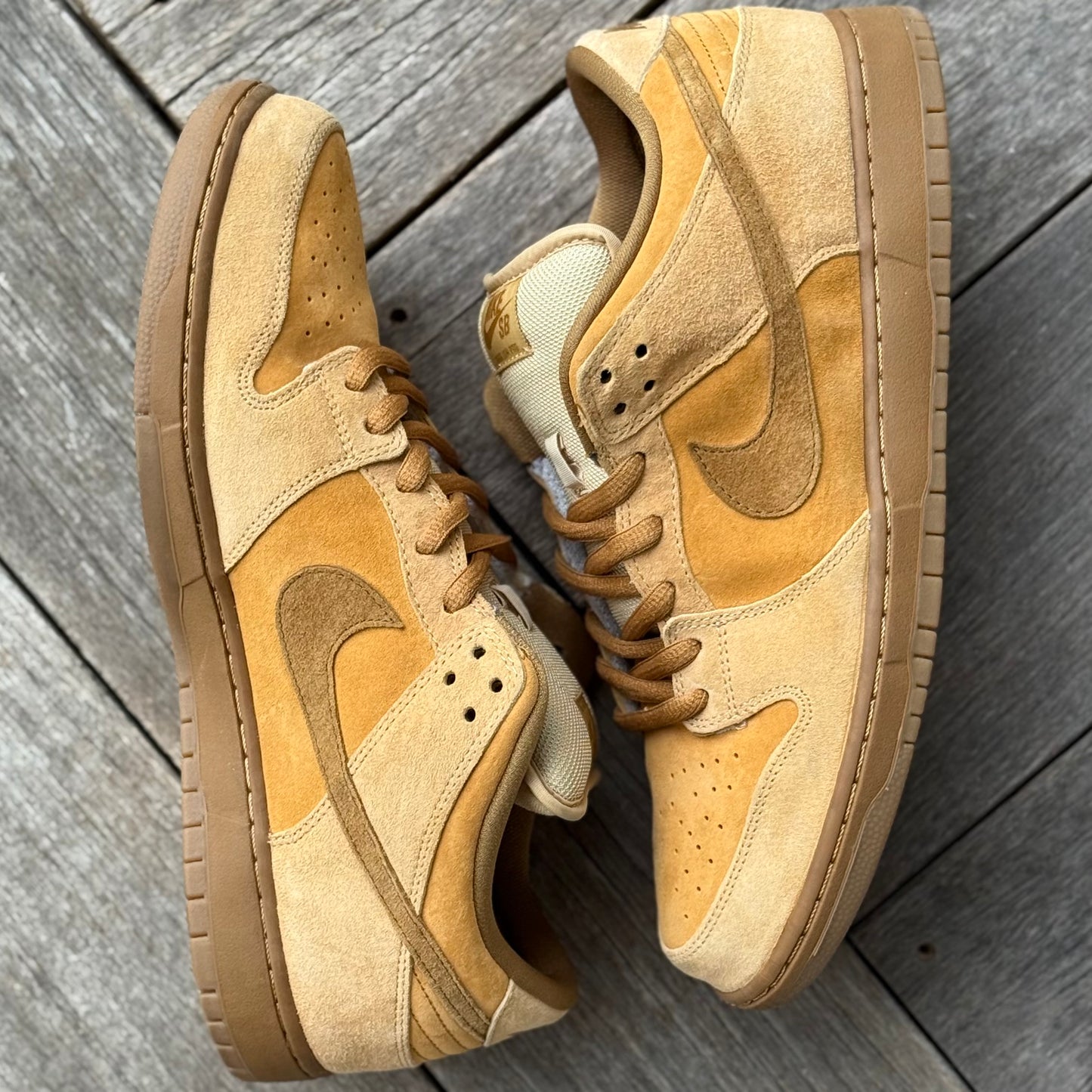 Nike SB Dunk Low Reverse Wheat Forbes Size 13