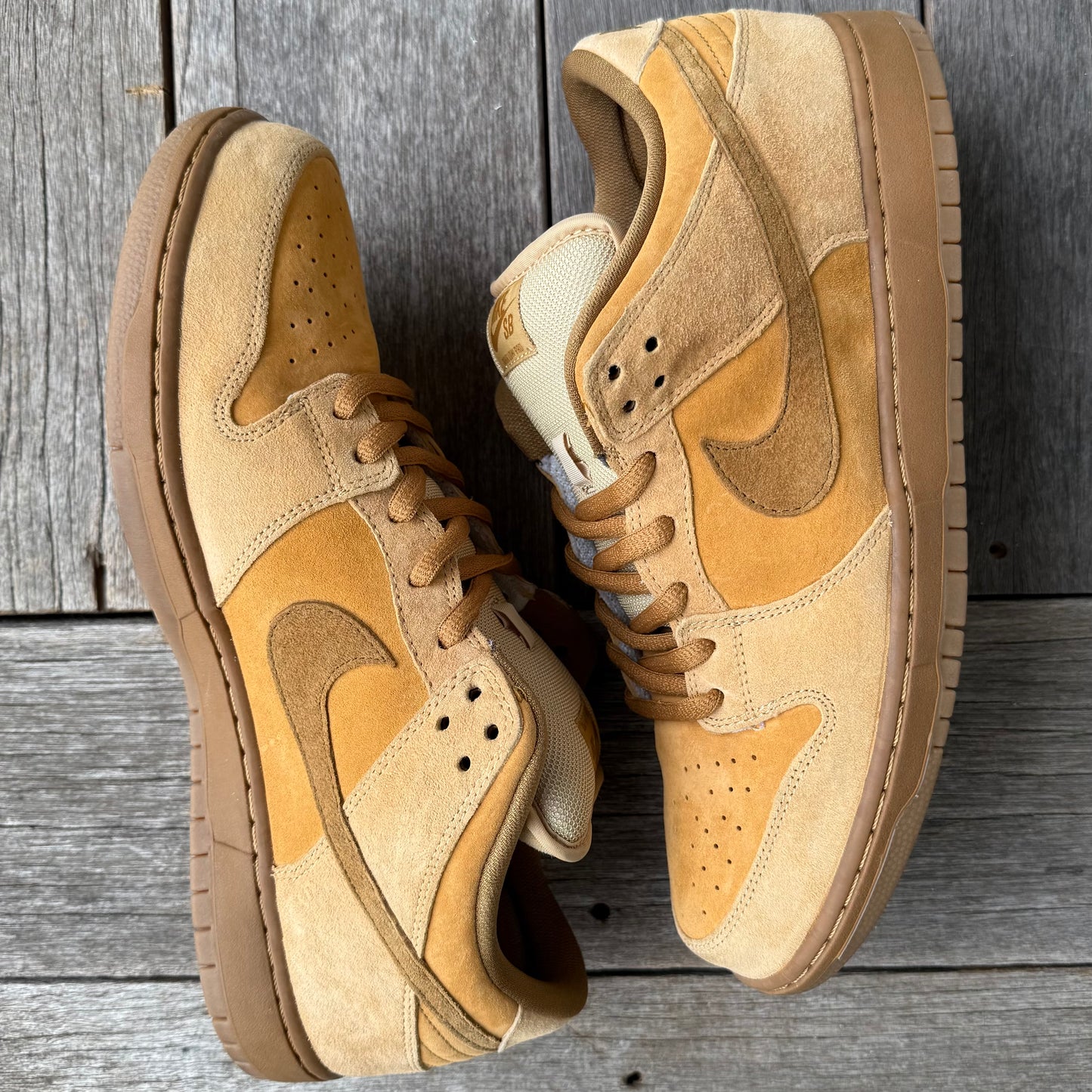 Nike SB Dunk Low Reverse Wheat Forbes Size 13