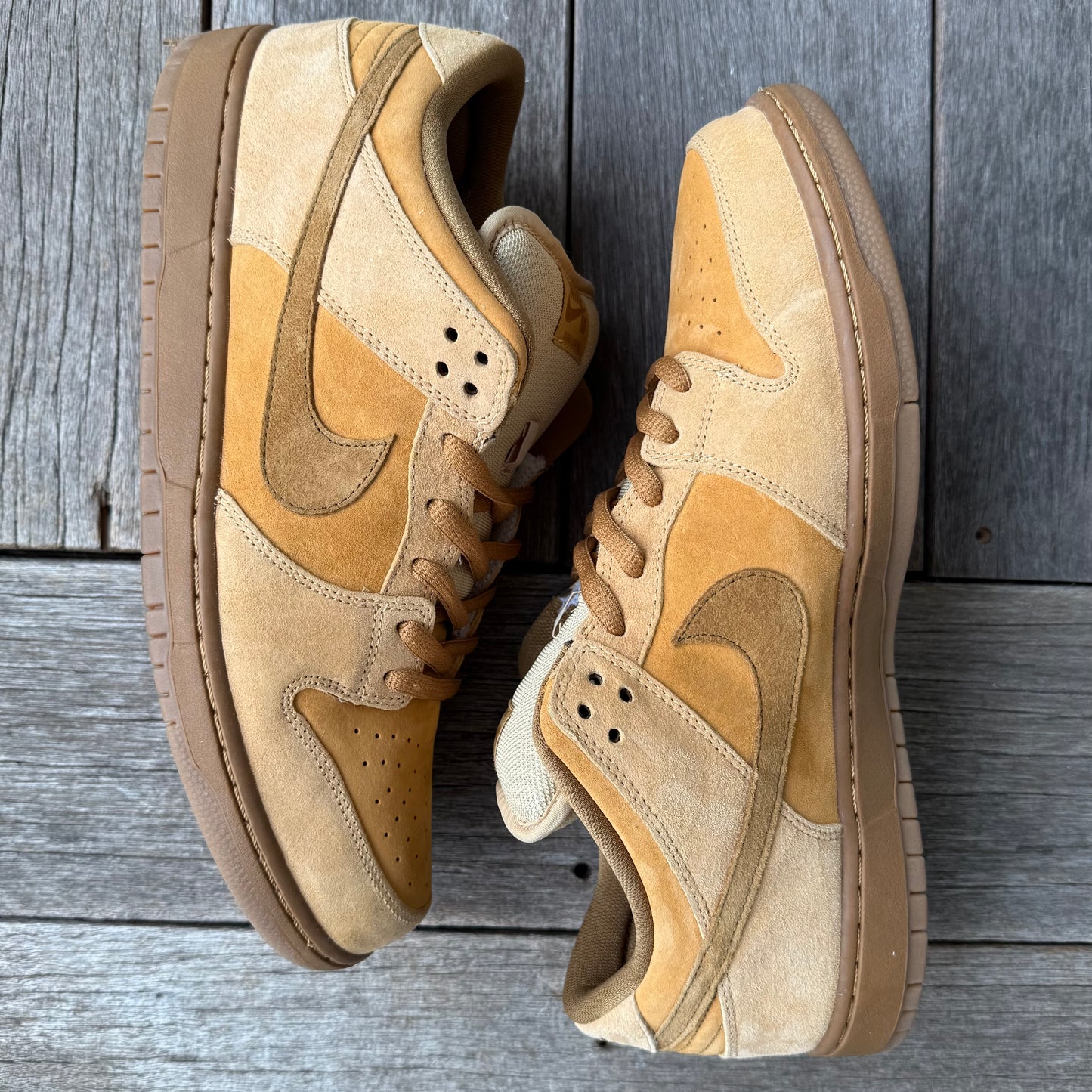 Nike SB Dunk Low Reverse Wheat Forbes Size 13