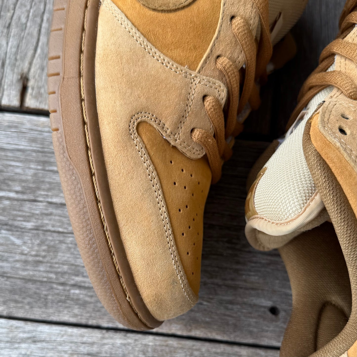 Nike SB Dunk Low Reverse Wheat Forbes Size 13