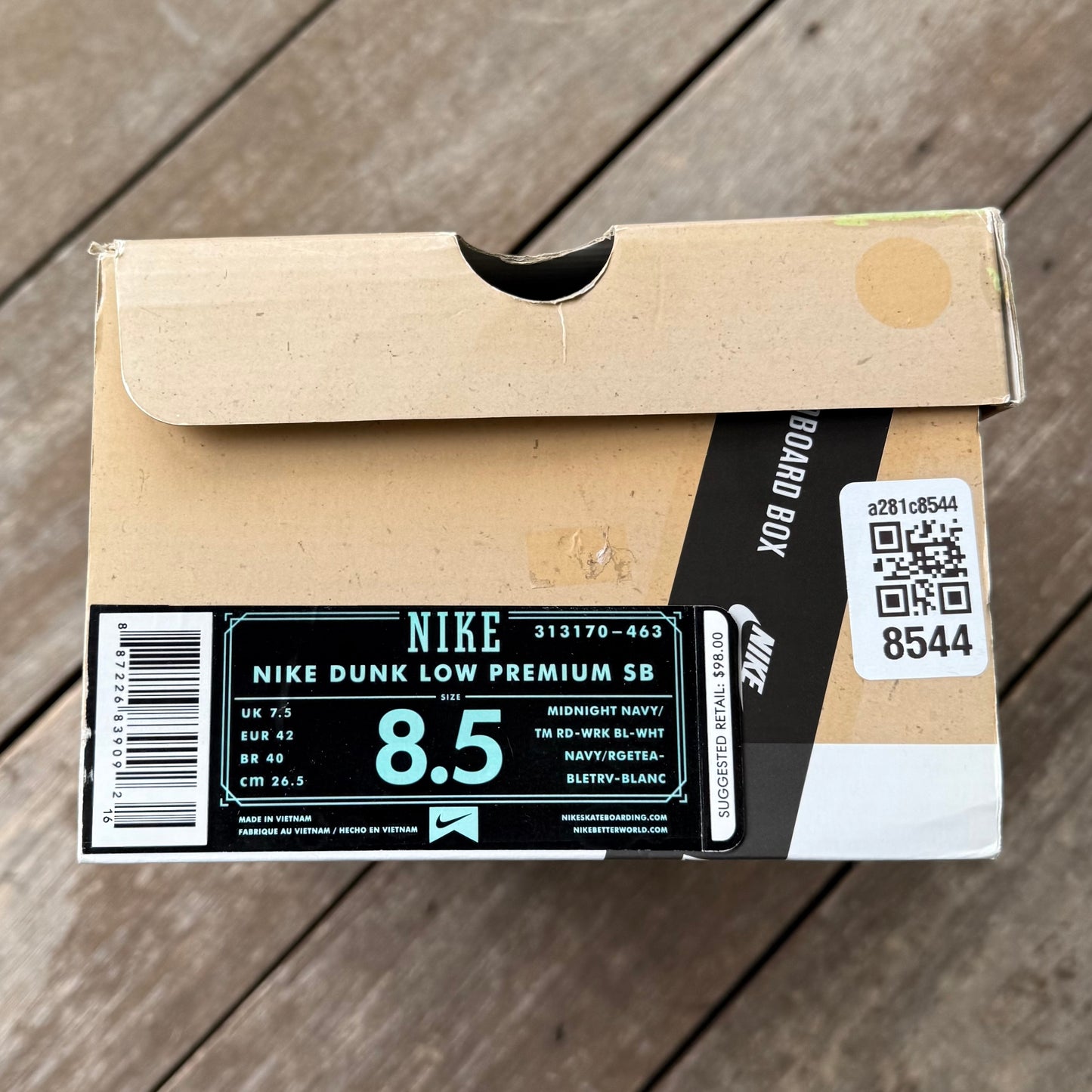 Nike SB Dunk Low FTC Finally Size 8.5