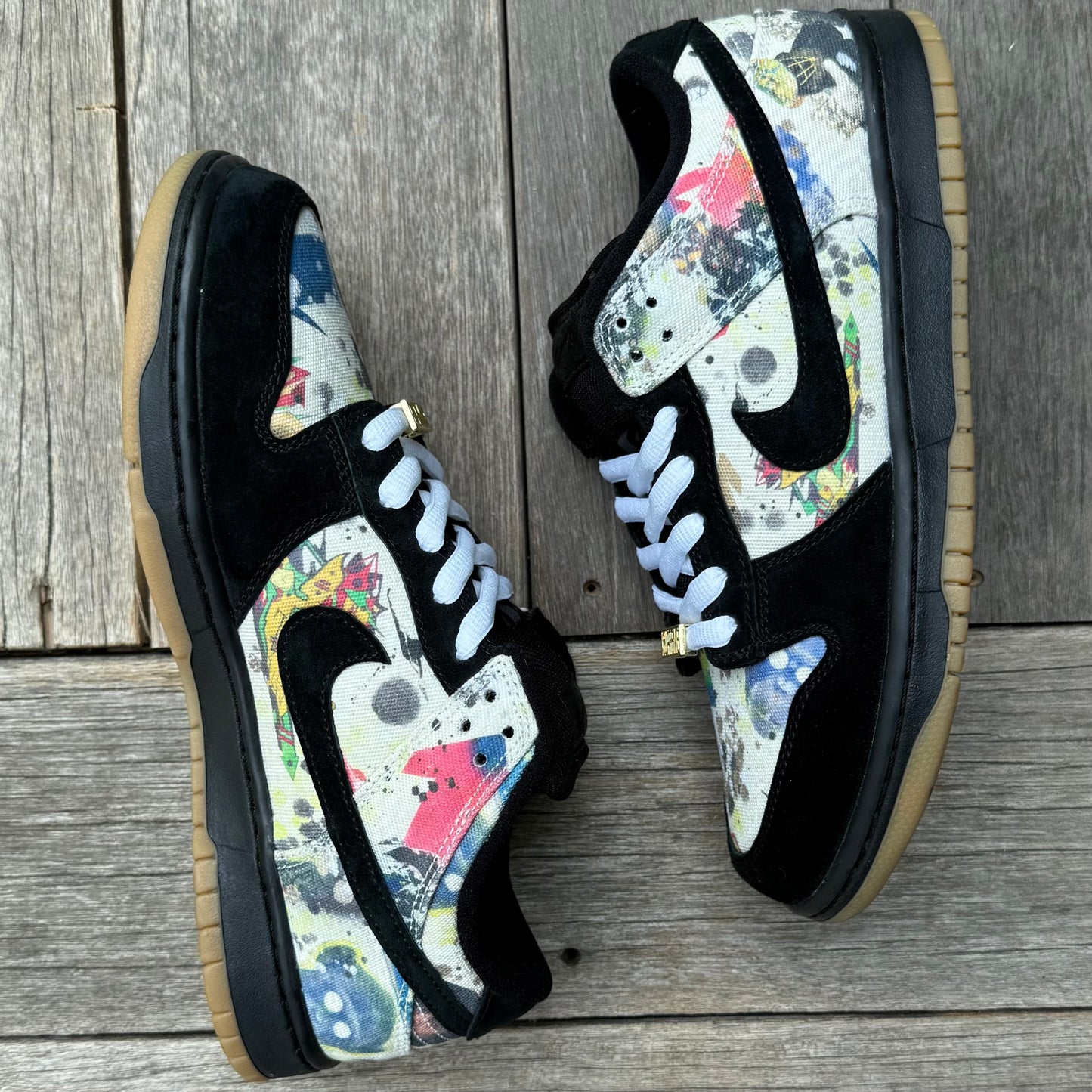 Nike SB Dunk Low Supreme Rammellzee Size 10