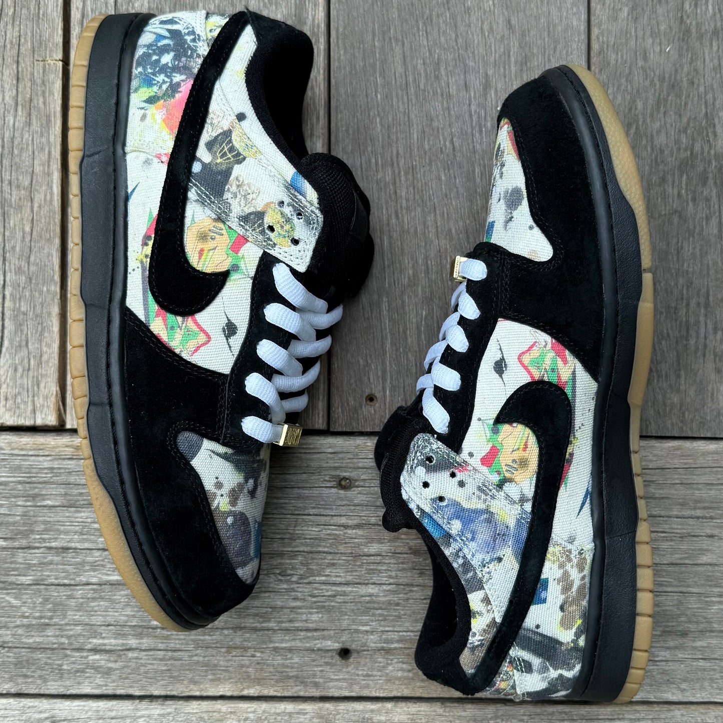 Nike SB Dunk Low Supreme Rammellzee Size 10