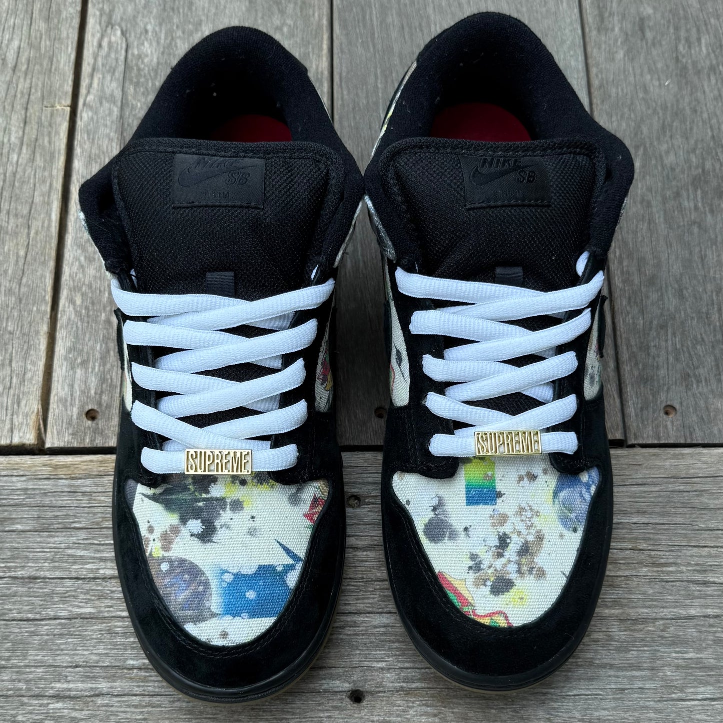 Nike SB Dunk Low Supreme Rammellzee Size 10
