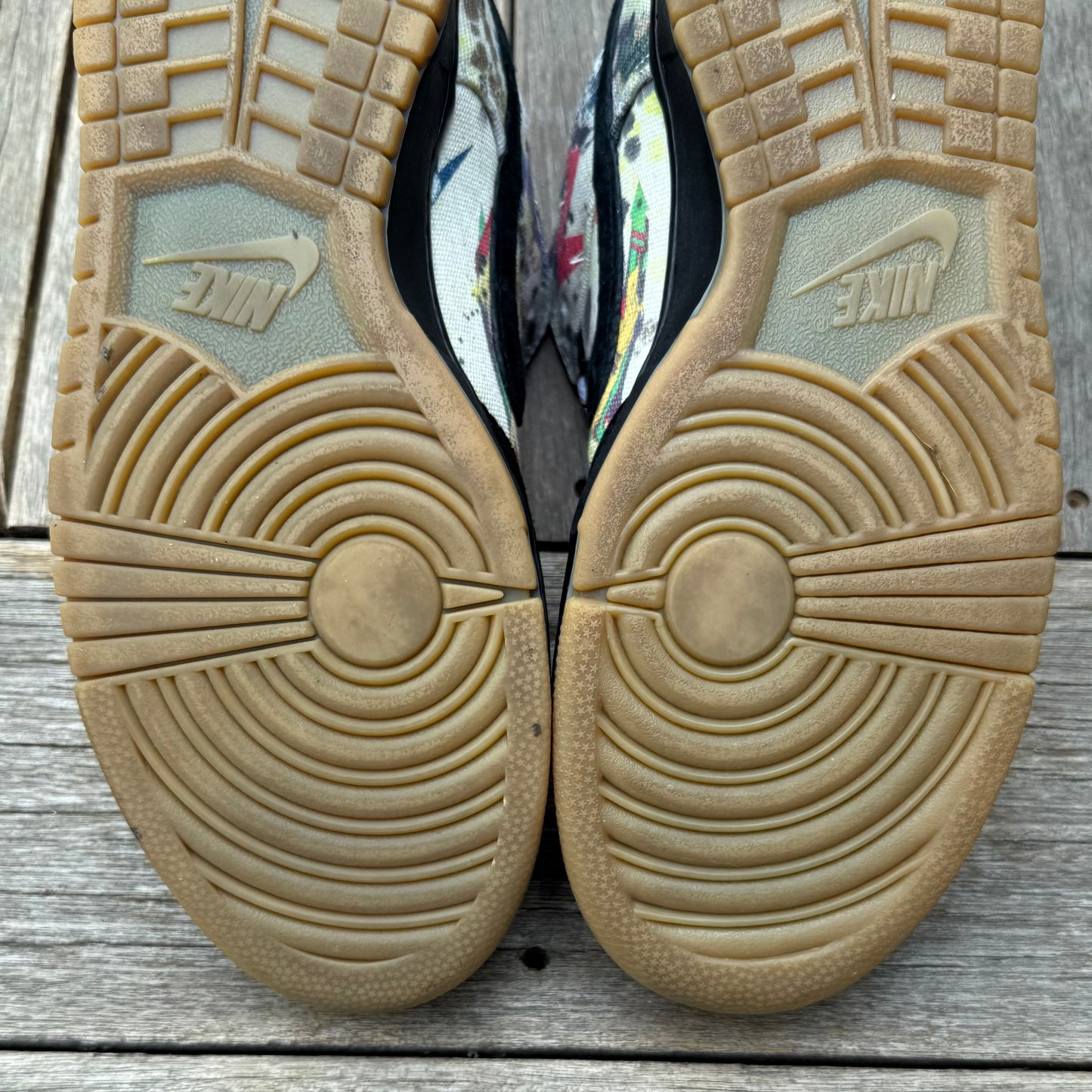 Nike SB Dunk Low Supreme Rammellzee Size 10