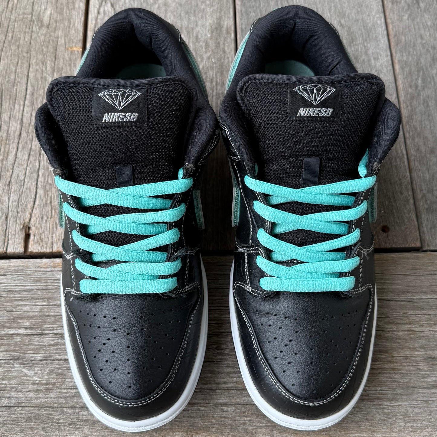 Nike SB Dunk Low Black Diamond Size 10