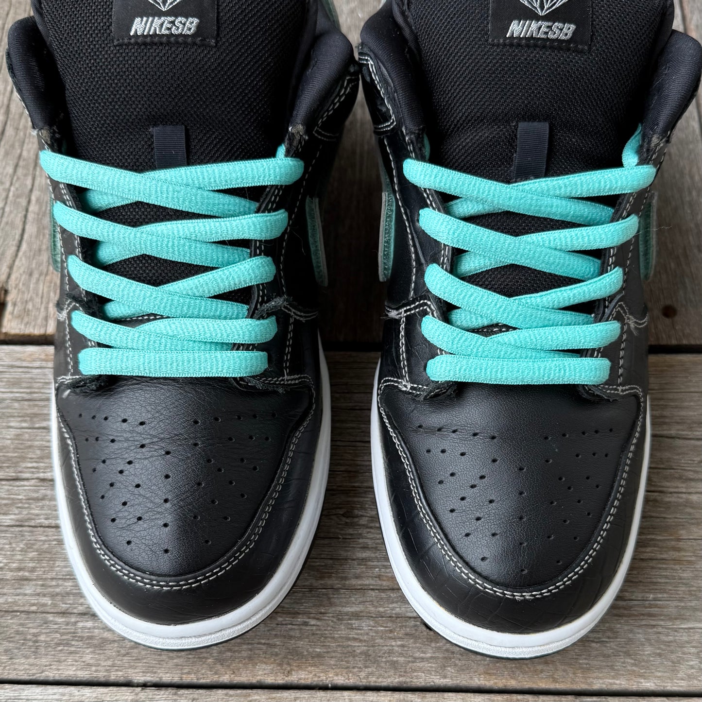Nike SB Dunk Low Black Diamond Size 10