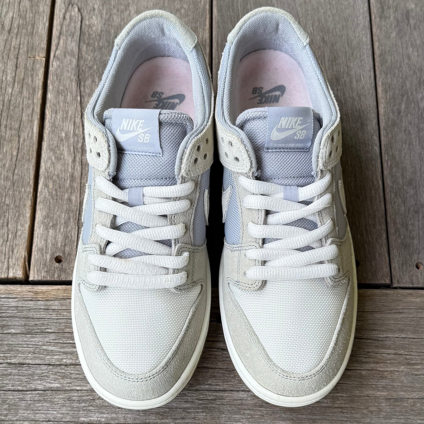 Nike SB Dunk Low Wolf Grey Summit White Size 9
