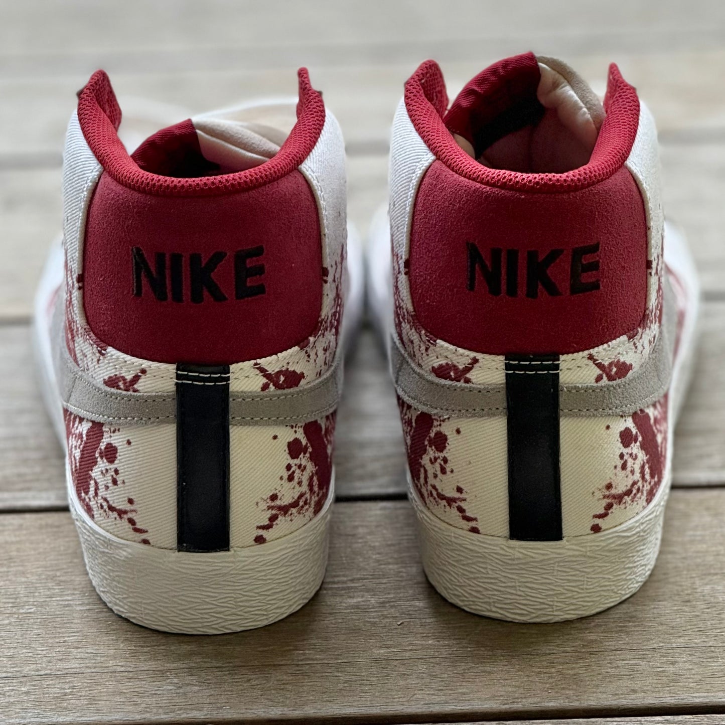 Nike SB Blazer Blood Splatter/Dexter Size 11
