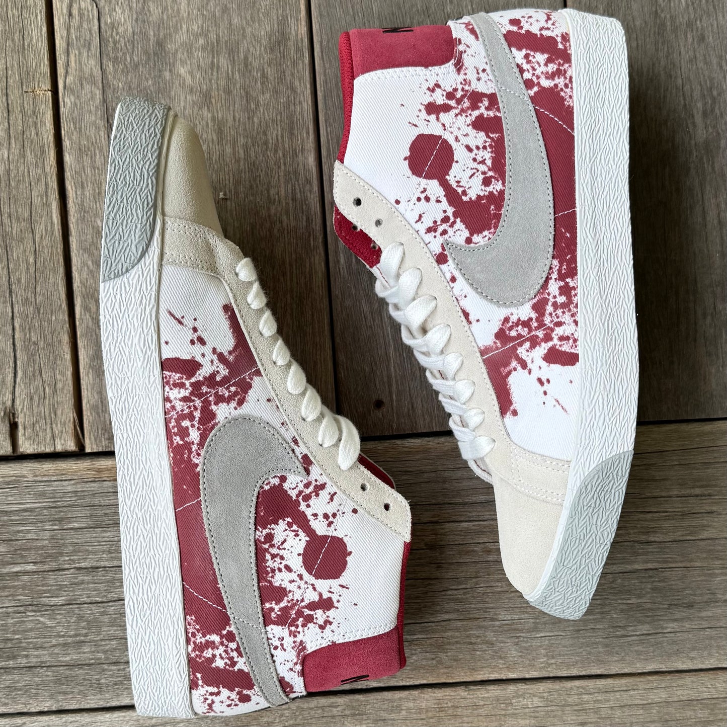 Nike SB Blazer Blood Splatter/Dexter Size 11