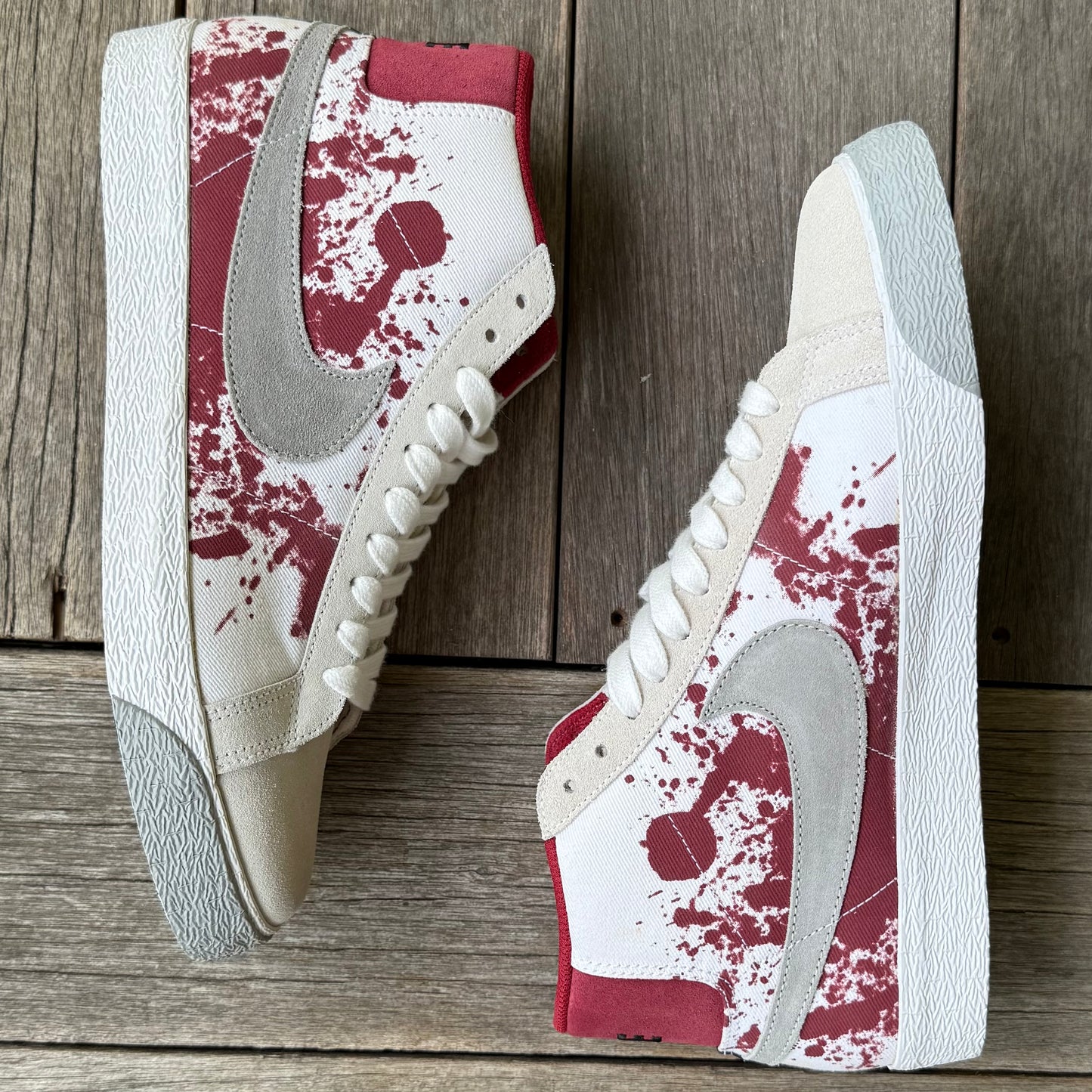 Nike SB Blazer Blood Splatter/Dexter Size 11
