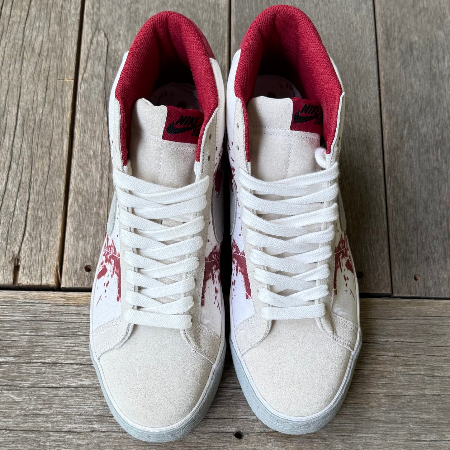 Nike SB Blazer Blood Splatter/Dexter Size 11