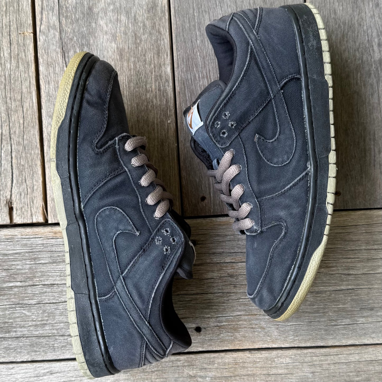 Nike SB Dunk Low Black Carhartt Size 10.5
