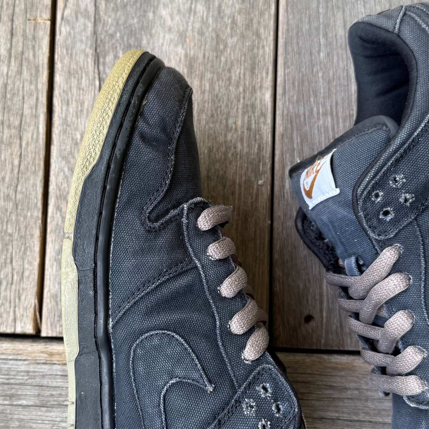 Nike SB Dunk Low Black Carhartt Size 10.5