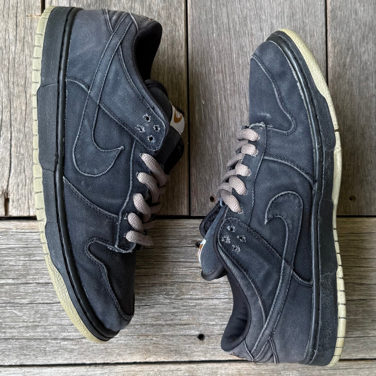Nike SB Dunk Low Black Carhartt Size 10.5