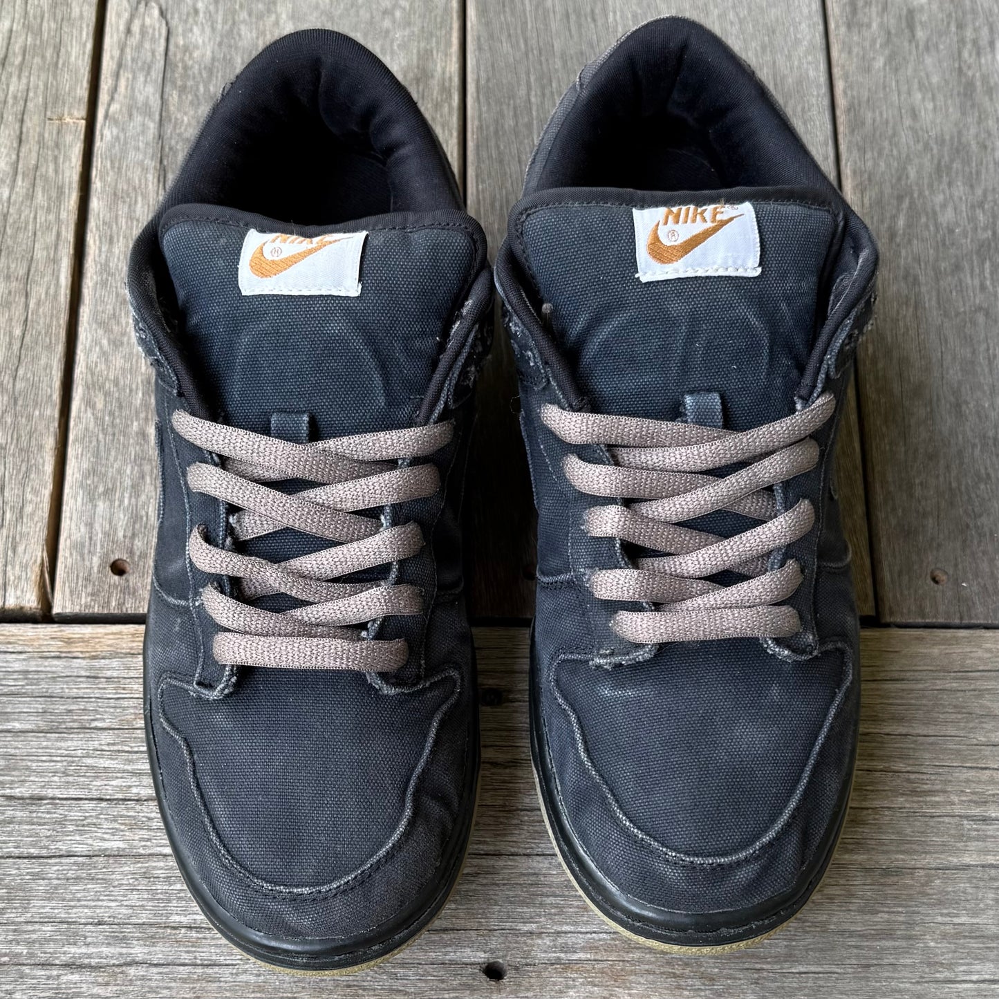 Nike SB Dunk Low Black Carhartt Size 10.5