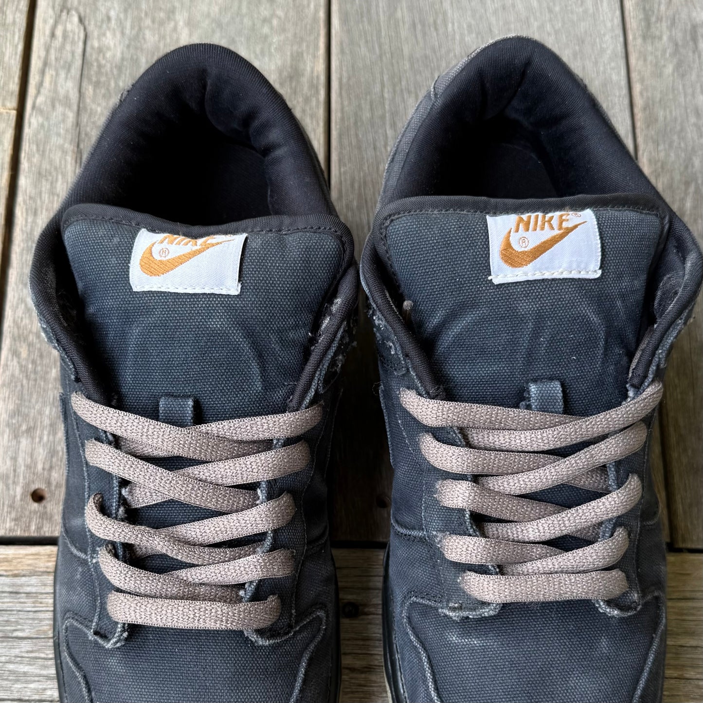 Nike SB Dunk Low Black Carhartt Size 10.5