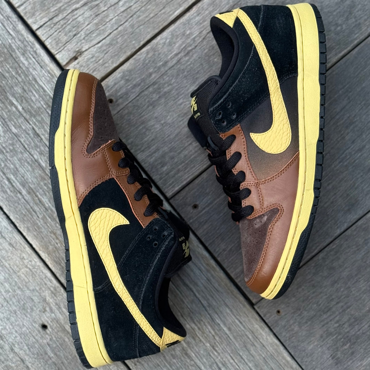 Nike SB Dunk Low Black & Tan Size 9.5