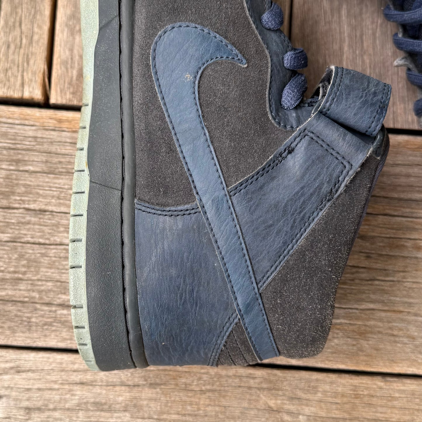 Nike SB Dunk Mid Obsidian Navy Size 12