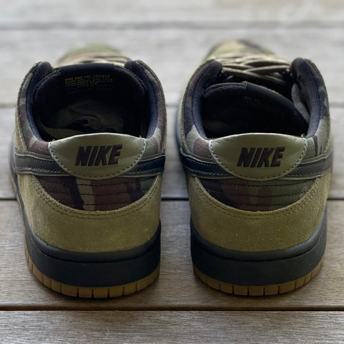 Nike SB Dunk Low Skate Camo Size 9.5