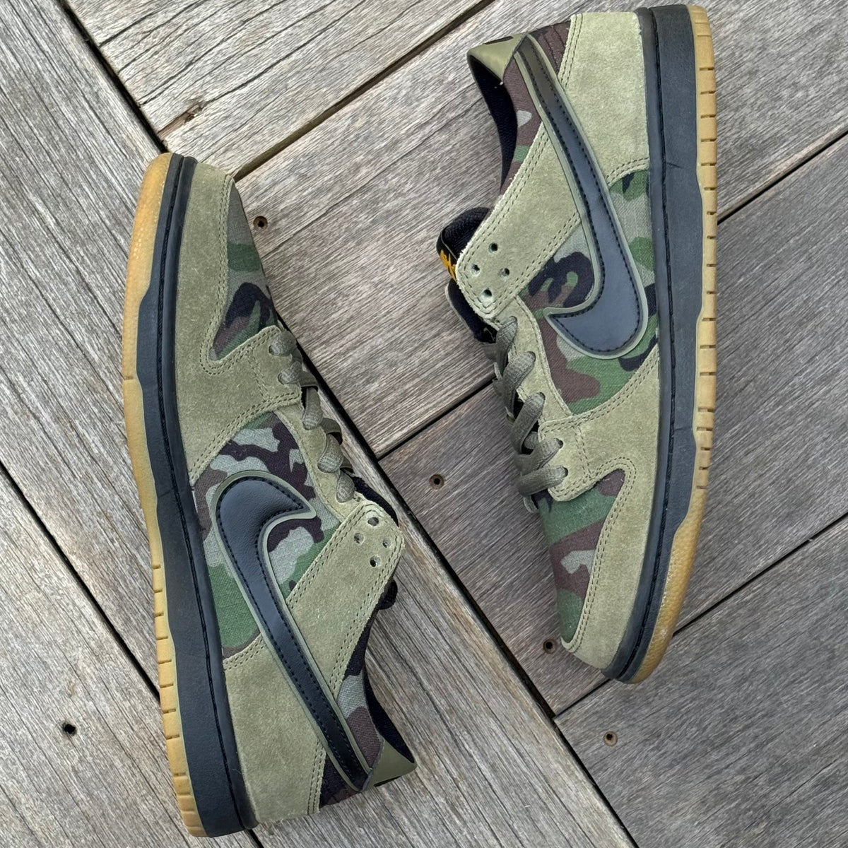 Nike SB Dunk Low Skate Camo Size 9.5