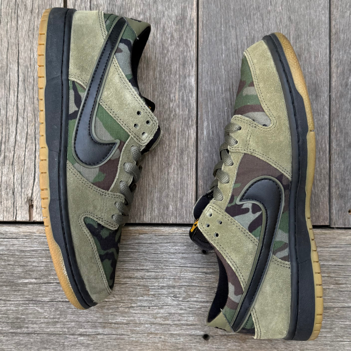 Nike SB Dunk Low Skate Camo Size 9.5