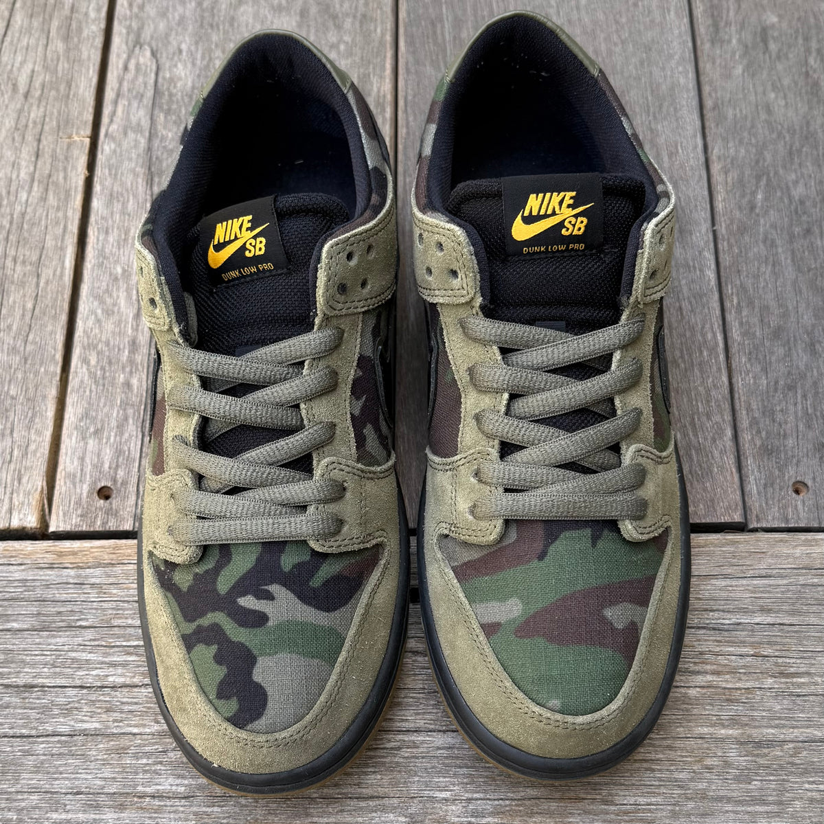 Nike SB Dunk Low Skate Camo Size 9.5